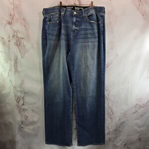 Torrid Jeans Women 16T 16 High Rise Baggy Straight Denim Stretchy Tall Long